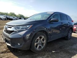 Salvage cars for sale at Chicago Heights, IL auction: 2017 Honda CR-V EXL