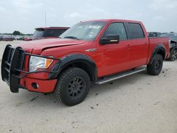Salvage cars for sale at San Antonio, TX auction: 2010 Ford F150 Supercrew