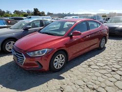 Salvage cars for sale at Martinez, CA auction: 2017 Hyundai Elantra SE