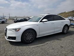 Salvage cars for sale from Copart Colton, CA: 2016 Audi A6 Premium Plus