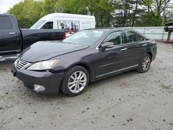 Salvage cars for sale at North Billerica, MA auction: 2012 Lexus ES 350
