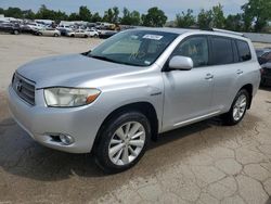 Toyota Highlander salvage cars for sale: 2009 Toyota Highlander Hybrid Limited