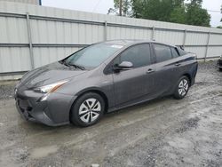 Salvage cars for sale from Copart Gastonia, NC: 2016 Toyota Prius