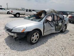 Vehiculos salvage en venta de Copart New Braunfels, TX: 2006 Honda Accord SE