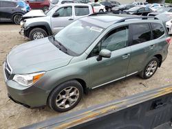 Salvage cars for sale at Seaford, DE auction: 2015 Subaru Forester 2.5I Touring