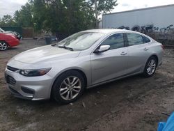 Salvage cars for sale at Baltimore, MD auction: 2017 Chevrolet Malibu LT