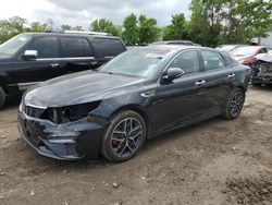 KIA Optima SX salvage cars for sale: 2020 KIA Optima SX