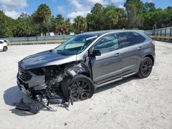 Vehiculos salvage en venta de Copart Fort Pierce, FL: 2022 Ford Edge SE