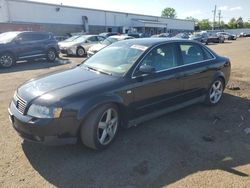 Salvage cars for sale at New Britain, CT auction: 2003 Audi A4 3.0 Quattro