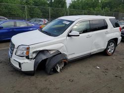 Salvage cars for sale at Waldorf, MD auction: 2016 GMC Terrain SLE