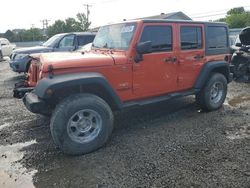 Salvage SUVs for sale at auction: 2015 Jeep Wrangler Unlimited Sahara