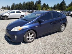Salvage cars for sale from Copart Graham, WA: 2013 Toyota Prius
