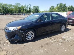 Toyota salvage cars for sale: 2012 Toyota Camry Base