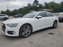 Salvage cars for sale at Savannah, GA auction: 2023 Audi A6 Premium