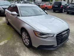 Salvage cars for sale from Copart Lebanon, TN: 2015 Audi A6 Premium