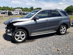 Salvage cars for sale from Copart Hillsborough, NJ: 2017 Mercedes-Benz GLE 350 4matic