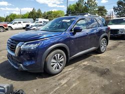 Salvage SUVs for sale at auction: 2022 Nissan Pathfinder SL