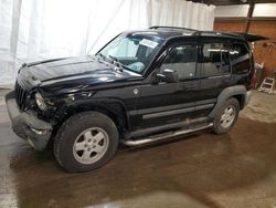 Salvage cars for sale at Ebensburg, PA auction: 2006 Jeep Liberty Sport