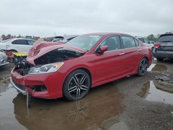 Vehiculos salvage en venta de Copart Columbus, OH: 2017 Honda Accord Sport