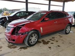 Cadillac srx Luxury Collection salvage cars for sale: 2010 Cadillac SRX Luxury Collection