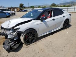 Salvage cars for sale at San Martin, CA auction: 2021 Toyota Camry TRD