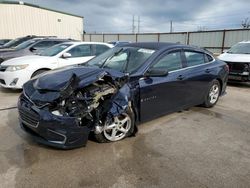 Salvage cars for sale from Copart Haslet, TX: 2016 Chevrolet Malibu LS