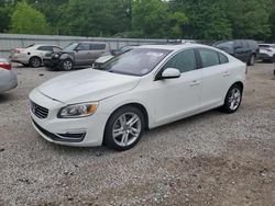 Salvage cars for sale at Greenwell Springs, LA auction: 2015 Volvo S60 Premier
