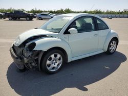 Salvage cars for sale at Fresno, CA auction: 2002 Volkswagen New Beetle GLS