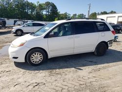 Salvage cars for sale at Seaford, DE auction: 2009 Toyota Sienna CE