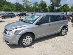 Salvage cars for sale at Hampton, VA auction: 2016 Dodge Journey SE