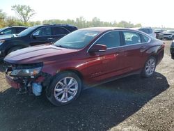Chevrolet Impala lt salvage cars for sale: 2017 Chevrolet Impala LT