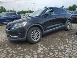 Salvage cars for sale at Bridgeton, MO auction: 2016 Lincoln MKX Select