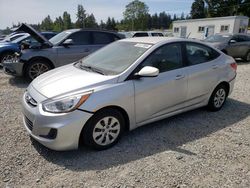 Salvage cars for sale at Graham, WA auction: 2015 Hyundai Accent GLS