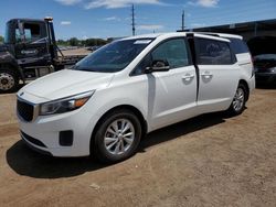 Salvage cars for sale at auction: 2016 KIA Sedona L