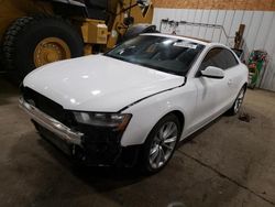 Salvage cars for sale from Copart Anchorage, AK: 2013 Audi A5 Premium