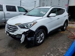 Salvage cars for sale at Chicago Heights, IL auction: 2017 Hyundai Santa FE Sport