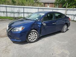 Salvage cars for sale from Copart Albany, NY: 2016 Nissan Sentra S