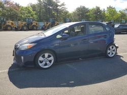 Salvage cars for sale at Brookhaven, NY auction: 2012 Toyota Prius