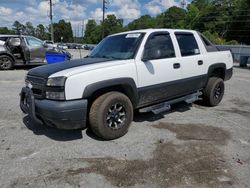 Salvage cars for sale from Copart Savannah, GA: 2004 Chevrolet Avalanche C1500