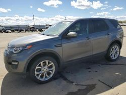 Land Rover Discovery salvage cars for sale: 2016 Land Rover Discovery Sport SE