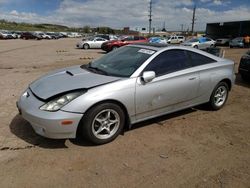 Salvage cars for sale at Colorado Springs, CO auction: 2000 Toyota Celica GT