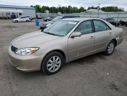 Salvage cars for sale at Pennsburg, PA auction: 2002 Toyota Camry LE