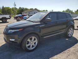 Salvage cars for sale at York Haven, PA auction: 2015 Land Rover Range Rover Evoque Pure Premium