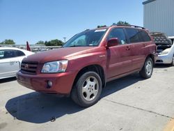 Salvage cars for sale from Copart Sacramento, CA: 2004 Toyota Highlander