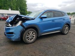 Salvage cars for sale from Copart East Granby, CT: 2017 Hyundai Tucson Limited