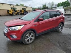 Salvage cars for sale from Copart Marlboro, NY: 2017 Ford Escape SE