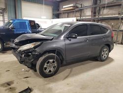 Salvage cars for sale at Eldridge, IA auction: 2015 Honda CR-V LX