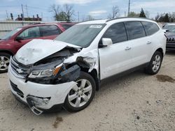 Salvage cars for sale from Copart Lansing, MI: 2017 Chevrolet Traverse LT