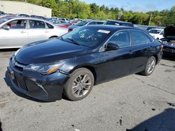 Salvage cars for sale at Exeter, RI auction: 2017 Toyota Camry LE