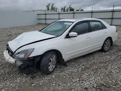 Salvage cars for sale from Copart Appleton, WI: 2007 Honda Accord EX